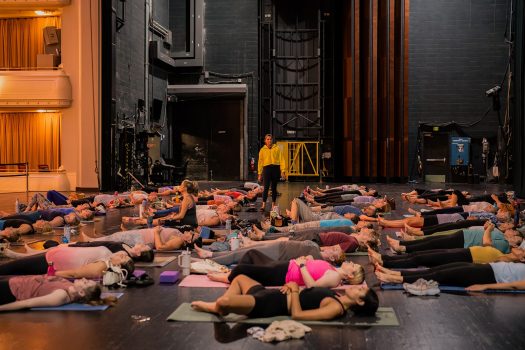 Bumble Bee Yoga Community Bass Hall 01325 websize