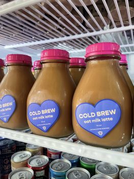 OSTARA oat milk latte