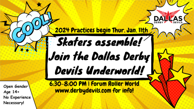 Skaters Assemble Join the Dallas Derby Devils Underworld