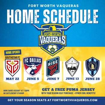 Vaqueras Home Schedule