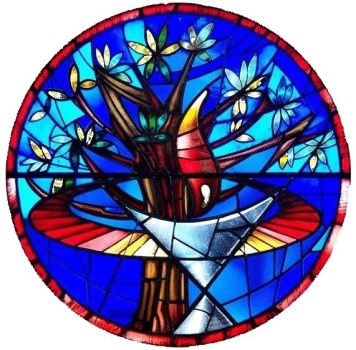 WUUC stained glass window