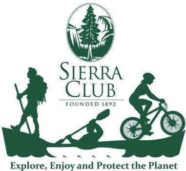 Sierra logo hike bike paddle